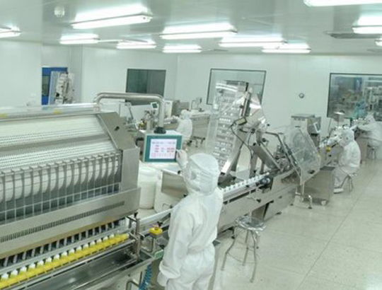 Packaging line